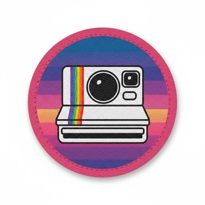 Parche Bordado Retro Rosa Milkshake Personalizado al por Mayor, Aplique Termoadhesivo Estilo Años 80 para Chaquetas, Ropa y Accesorios, Venta al por Mayor - Product Image 6