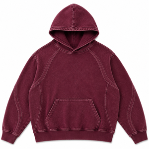 Sudadera con Capucha Y2K de Corte Holgado Personalizada, Fabricante de Ropa Urbana - Product Image 6