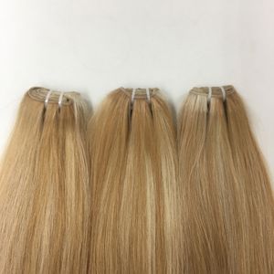 Extensiones de cabello humano de color liso de piano Cabello alineado con cutícula Sin enredos a precio competitivo - Product Image 2