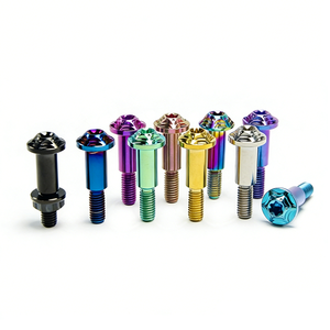 Tornillos de Fijación M6 para Manillar de Motocicleta de Titanio TC4 de Alta Calidad Personalizados - Product Image 1