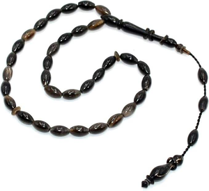 Premium Quality Natural Horn Muslim Prayer <b>Beads</b> Decorative Tassel Handmade Real Touch for Islamic <b>Meditation</b> Wholesale Price - Product Image 6