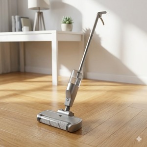 SUDEX Machine de nettoyage de sol sans fil pour la maison, auto-nettoyante, aspirateur humide et sec, portable - Product Image 4