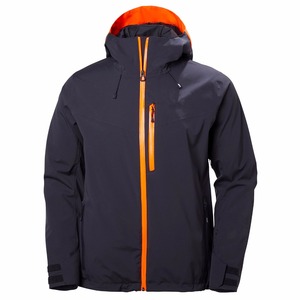 Vestes de ski d'hiver pour hommes les plus vendues, à capuche, avec fermeture éclair, imperméables 10 000 mm, 100 % polyester, épaisseur standard, chaudes, coupe-vent, pour la neige - Product Image 1