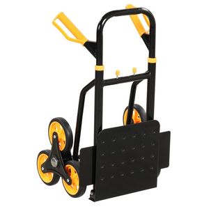 Carrello con Manico Telescopico, Capacità 350 Libbre, Saliscale per Carrelli e Trolley - Product Image 1