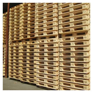 Palettes en bois EPAL de haute qualité 1200x800 neuves en pin pour stockage en entrepôt, logistique, vente en gros - Product Image 2