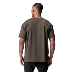 เสื้อยืดคอกลมคลาสสิกสำหรับผู้ชาย ผ้าเนื้อนุ่ม สวมใส่สบาย เหมาะสำหรับใส่ในชีวิตประจำวัน เสื้อผ้าพื้นฐานทันสมัยสำหรับผู้ชาย - Product Image 2