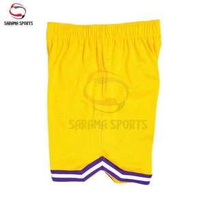 Shorts de basketball à séchage rapide, pantalons d'entraînement tendance, amples mais au-dessus du genou, pour hommes, sport, course à pied, fitness - Product Image 3