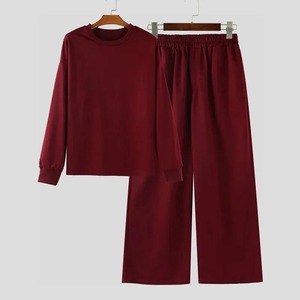 Conjuntos Casuales de Dos Piezas para Hombre, Antiarrugas, Estampados, Sudaderas con Capucha de Manga Larga + Pantalones, Trajes Combinados, Corte Ajustado, Estilo Americano - Product Image 2