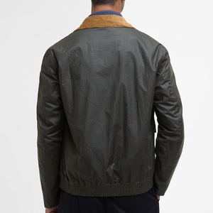 Mens <b>Waxed</b> <b>Canvas</b> Winter Jacket Waterproof Windproof Nylon Streetwear Motorcycle Outerwear UV - Product Image 6
