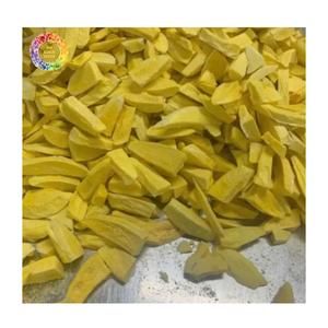 Mangue lyophilisée, collation de fruits tropicaux sans sucre ajouté, mangue lyophilisée au goût sucré, chips de mangue lyophilisées, super aliment - Product Image 1