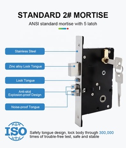 Aluminiumlegierung Passwort-Türschloss Schlüsselloses Smart-Türschloss für Heim- und Büronutzung TTlock App WLAN-Türschloss - Product Image 6