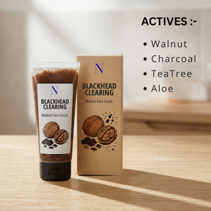 Exfoliante Facial de Nuez para Eliminar Puntos Negros, Limpiador Facial de Limpieza Profunda para Todo Tipo de Piel, OEM, ODM, Marca Privada - Product Image 4