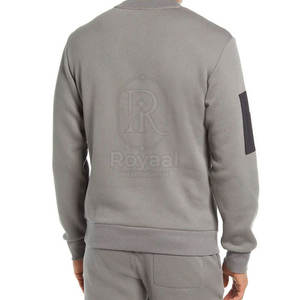 Sweat-shirt pour homme surdimensionné, fabriqué au Pakistan, prix de gros personnalisé, basique, léger, sweat-shirt pour homme surdimensionné - Product Image 4