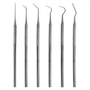 Kit de 6 Sondas de Diagnóstico Dental, Micro Sondas de Acero Inoxidable de Punta Única, Instrumentos Dentales de Precisión - Product Image 2