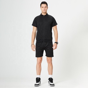 Conjunto de camiseta y pantalón corto de algodón ligero, venta al por mayor, Verano - Product Image 1