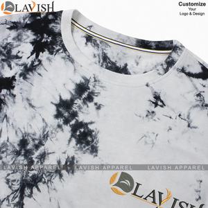 Diseño personalizado de los hombres Tie Dye Print sudadera Unisex Regular Slim 100% algodón invierno esencial - Product Image 3