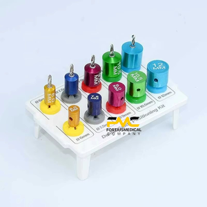 Kit de guidage pour implants dentaires, un ensemble comprenant des goupilles chirurgicales en titane, des instruments de chirurgie guidée et des outils dentaires - Product Image 5