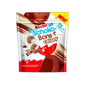 Kinder Schoko-Bons Crispy populaires avec céréales croustillantes - Destinés aux distributeurs et détaillants européens de confiseries - Product Image 1