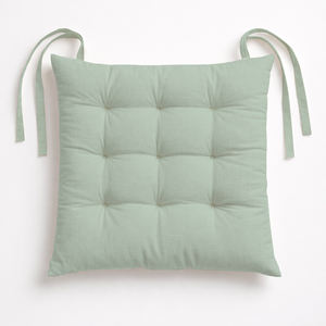 Cojín de Algodón para Silla con Lazos, Cojín Grueso para Sillas de Comedor, Sillas de Cocina y Asientos, Comodidad Duradera - Product Image 1