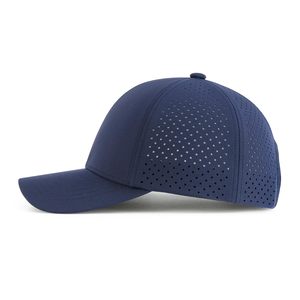 Casquette de baseball unisexe bleue à 6 panneaux, respirante, en maille, ajustée, pour les activités de plein air, printemps, été, usage décontracté - Product Image 2