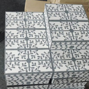 Caja de Joyería Decorativa Hecha a Mano con Diseño Marroquí de Flor de Amor con Incrustaciones de Hueso Ecológica, Decoración para Mesa del Hogar, Año Nuevo - Product Image 1