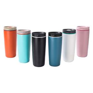 Nouvelle conception, tasse de voyage isotherme à double paroi de 20 oz, tasse de voiture portable en acier inoxydable - Product Image 1