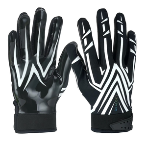 Gants de football américain super adhérents pour receveurs, personnalisables avec logo, pour le rugby par temps froid - Product Image 5