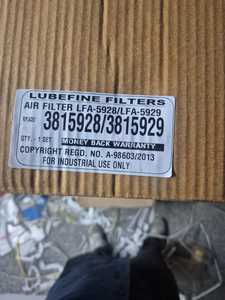 Cartouche de filtre de compresseur d'air industriel, élément filtrant de remplacement pour l'entretien du compresseur, ADAPTÉ POUR CUMMINS - Product Image 3