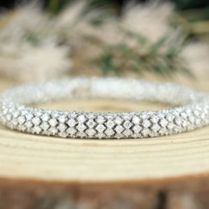 Beautiful <b>Silver</b> Designer 925 Solid Sterling <b>Silver</b> <b>Adjustable</b> <b>Bracelets</b> Jewelry for Wholesaler - Product Image 3