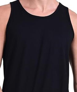 Ring Spun Combed Cotton Rib <b>Mens</b> Gym <b>Singlet</b> Sleeveless Wholesale - Product Image 2