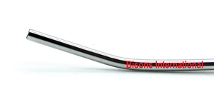 Seringue manuelle en acier inoxydable BISONS pour greffe d'os dentaire, instrument d'implantation incurvé de 2,5 mm, usage hospitalier, certifié CE - Product Image 4