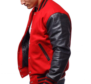 Chaquetas Varsity Personalizadas al Por Mayor en Pakistán, Fabricación de Chaquetas Varsity de Tallas Grandes, Chaquetas Letterman Económicas para Hombre - Product Image 4