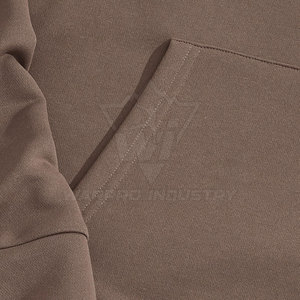 Sudaderas ligeras para hombre, mezcla de algodón, con tela de mezcla de algodón para mayor transpirabilidad y comodidad, corte moderno y color sólido. - Product Image 4