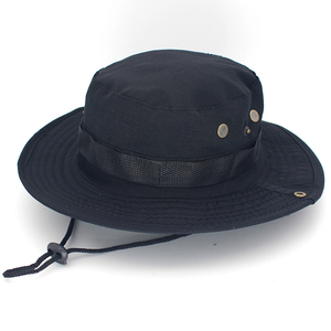 Adjustable Drawstring Fishing Hat Breathable Outdoor Sun <b>Cap</b> Quick Dry Lightweight Headwear With Comfortable Secure Fit - Product Image 2