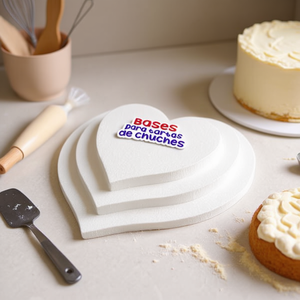 ฐานเค้กรูปหัวใจสี่ชั้น ขนาด 10 20 30 40 ซม. อุปกรณ์ตกแต่งเค้ก - Product Image 2