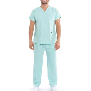 Uniformes Médicos Personalizados de Spandex Elástico Ecológico para Enfermeras, Unisex, para Uso Hospitalario - Product Image 1