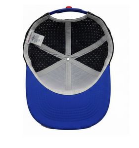 หมวกแก๊ปทรง Snapback สีกรมท่า 6 แผง ปรับขนาดได้ เหมาะสำหรับทุกเพศ ใช้ได้ทั้งในและนอกบ้าน สวมใส่สบาย ปรับขนาดได้ รับผลิตตามแบบ OEM จากโรงงานในอินโดนีเซีย - Product Image 4