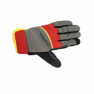 Guantes de Trabajo Mecánicos de Cuero Suave de Alta Calidad al Por Mayor, Guantes de Trabajo Mecánicos Transpirables Nuevos - Product Image 4