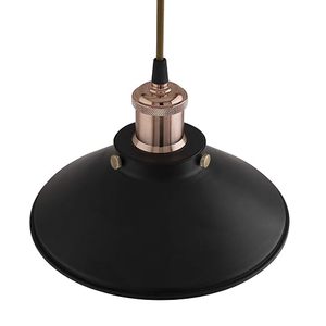 Industrial Metal Pendant Light Black Hanging Ceiling <b>Lamp</b> Vintage Loft <b>Kitchen</b> Dining Room Indoor Decorative Lighting - Product Image 1