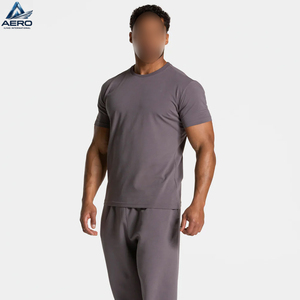 Camiseta de Color Sólido Personalizada de Alta Calidad, Nueva, Mezcla de Algodón Suave, Corte Atlético, Precio al por Mayor, OEM, ODM, Ropa sin Estampado - Product Image 2