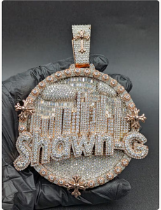 จี้ Shawn-G ประดับเพชรโมอิสซาไนต์แบบ Iced Out เครื่องประดับหรูหรา ขายส่ง - Product Image 1