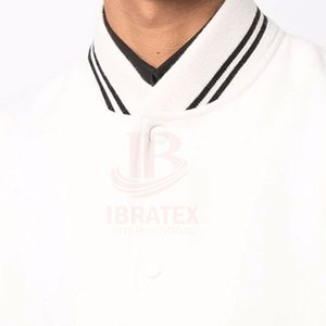 <b>White</b> And Black Color New Style Custom Lettermen <b>Jacket</b> <b>Men</b> Top Selling New Design Winter <b>Jackets</b> In Reasonable Price - Product Image 6