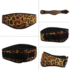 Cinturón de Levantamiento de Pesas de Neopreno Ancho para Hombre y Mujer, Cinturón de Protección Lumbar de Alta Resistencia para Fitness - Product Image 6