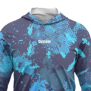 Unisex Plus Size Comfortable Outdoor Fishing Wear UPF 50+ Protection Waterproof Windproof Breathable Quick Dry Long Sleeve Front - Product Image 3