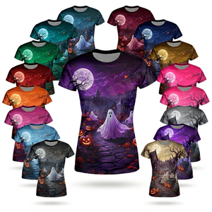 Camisetas de Yoga y Fitness con Diseño Gráfico Personalizado, Estilo Urbano Informal Unisex, Color Liso, Corte Holgado - Product Image 1