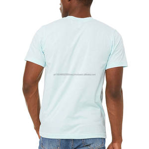 Camiseta de Hombre de Color Sólido, Simple, Ligera, de Secado Rápido, Cuello Redondo, Manga Corta, para Verano - Product Image 3