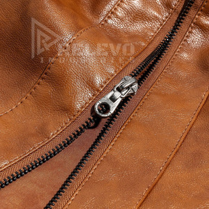 Custom Design Breathable Sale Men Leather Jacket Light <b>Weight</b> Men Leather Jacket Plus Size Leather Casual Jacket - Product Image 5