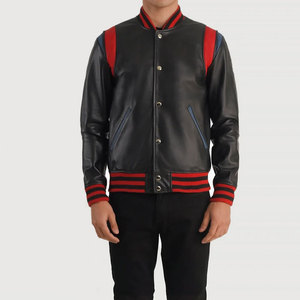 Vestes universitaires pour hommes grandes tailles, vente en gros de vestes universitaires vierges, vestes universitaires personnalisées avec logo, vestes universitaires simples pour hommes - Product Image 3