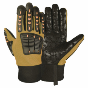 Gants de sécurité industriels en cuir synthétique renforcé Amara certifiés CE, antistatiques, respirants, lisses, résistants aux chocs - Product Image 5