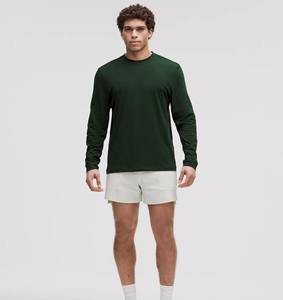 เสื้อยืดแขนยาวผู้ชายทรงปกติ ผ้าเจอร์ซีย์คอตตอน 100% 260GSM สไตล์ทันสมัย ยอดนิยม ดีไซน์แนวสตรีท รักษ์โลก - Product Image 5